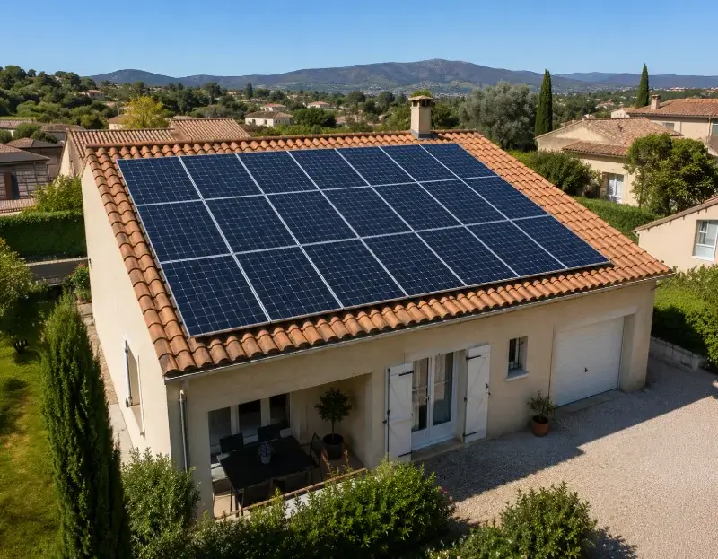 Prime à l'autoconsommation panneaux solaires La Ménitré — aide financière de l'État